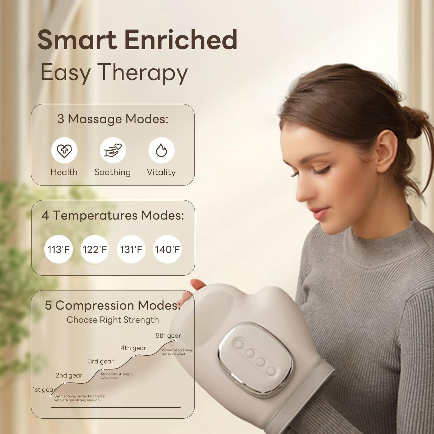 Velmora™ Smart Hand Massager